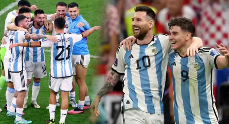 FIFA World Cup 2022 Argentina entered into finals and crashed Croatia with 3 Goals